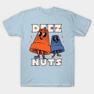 DEEZ NUTS | Doing Wires Club | Funny wire connectors Electrician meme T-Shirt